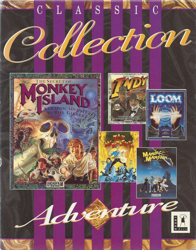 Classic Collection: Adventure box art for Amiga